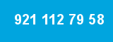 921 112 79 58 921 112 79 58